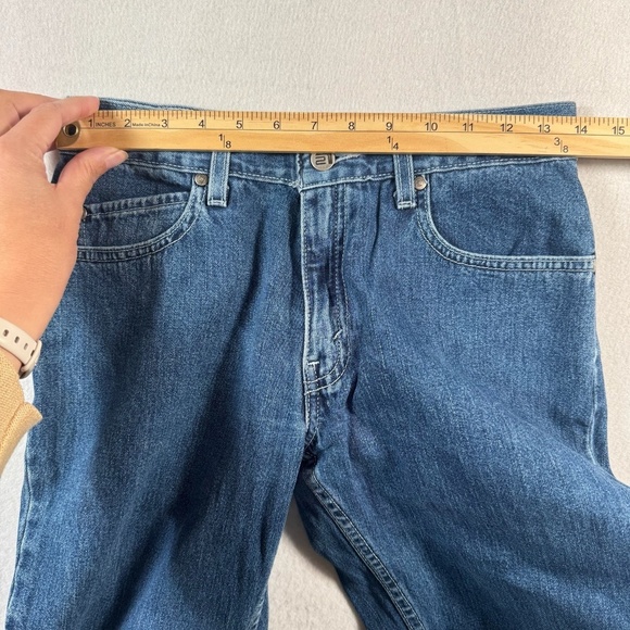 Levis L2 Jeans Womens 3 Blue Bootcut Low Rise Medium Wash Vintage - Picture 6 of 12